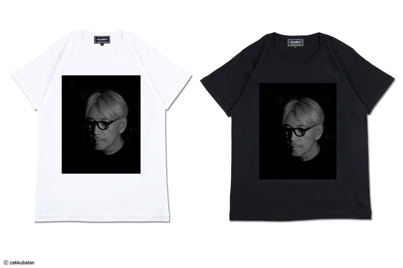 Amplifier より日本人音楽家 坂本龍一をフィーチャーしたフォトTシャツ3型が登場 アンプリファイア
