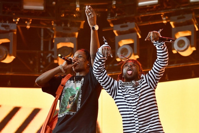 A$AP Rocky、Lil Uzi Vert & Metro Boomin が駐車場にてフリースタイルを披露