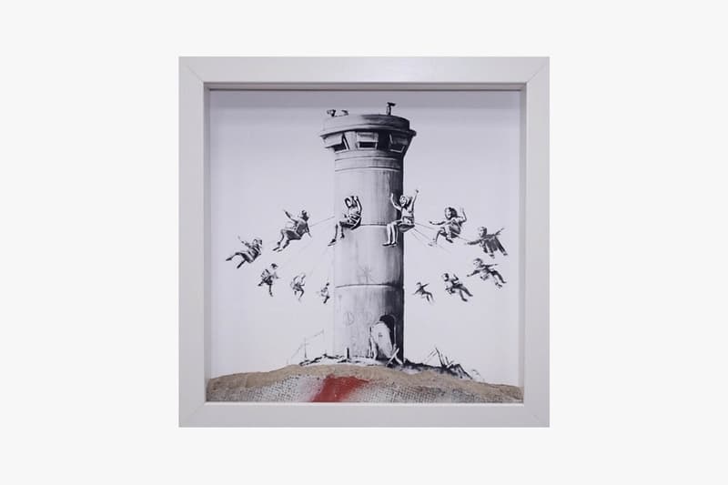 Banksy がパレスチナのホテルに公式お土産ショップをオープン 社会派覆面アーティストが制作した限定アートオブジェクトをチェック