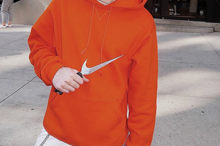 大手企業のアイコニックなカンパニーロゴを用いた喧嘩道具