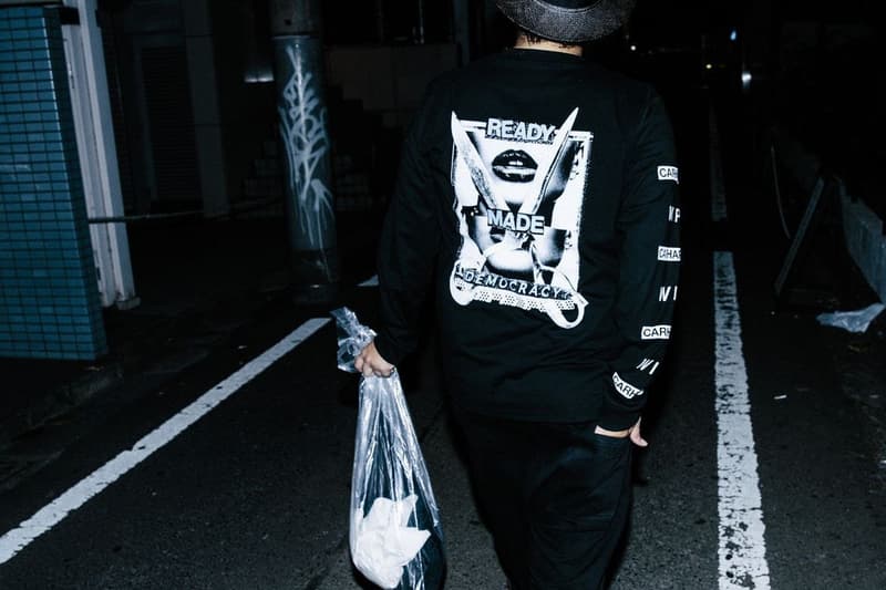 Carhartt WIP x ストリート御用達のデザイン事務所 mo’design のコラボカプセル 「好き嫌いにかかわらず、歴史は繰り返す」など、強いメッセージを込めたグラフィカルなアイテムが揃う Tシャツ ロングスリーブ コーチジャケット フーディ パーカ