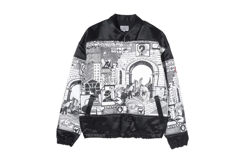 Cav Empt 2017年秋冬コレクションから9月最初のデリバリーがスタート キーピースは全面にグラフィックを施したデニムビッグシャツとシェルタージップジャケット