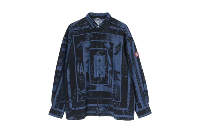 Cav Empt 2017年秋冬コレクションから9月最初のデリバリーがスタート キーピースは全面にグラフィックを施したデニムビッグシャツとシェルタージップジャケット