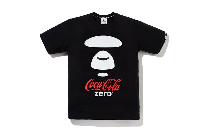 AAPE BY A BATHING APE A BATHING APE® x Coca-Cola Zero の限定カプセルコレクション スペシャルラベルにアレンジされたコレクター垂涎のコカ・コーラ ゼロも発売
