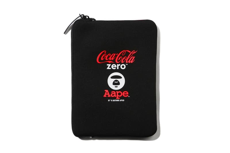 AAPE BY A BATHING APE A BATHING APE® x Coca-Cola Zero の限定カプセルコレクション スペシャルラベルにアレンジされたコレクター垂涎のコカ・コーラ ゼロも発売