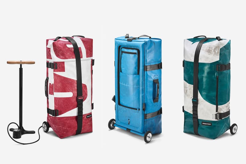 フライターグよりトラベルシーンに革新を起こす“ロールアップ式”トローリーバッグが登場 FREITAG