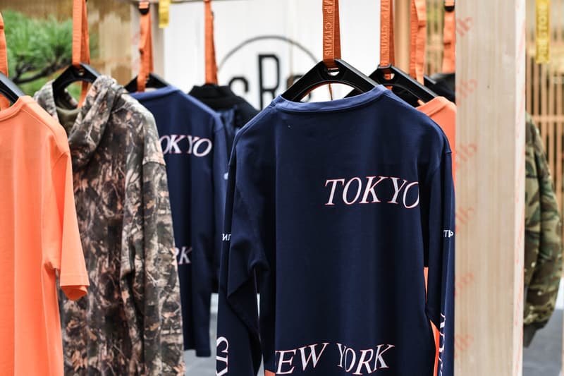 Heron Preston “For You, The World” インストア ローンチ イベント  GR8 店内 外観 初公開 アウター フーディ Tシャツ