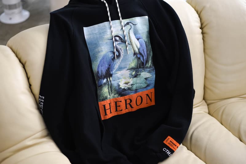 Heron Preston “For You, The World” インストア ローンチ イベント  GR8 店内 外観 初公開 アウター フーディ Tシャツ