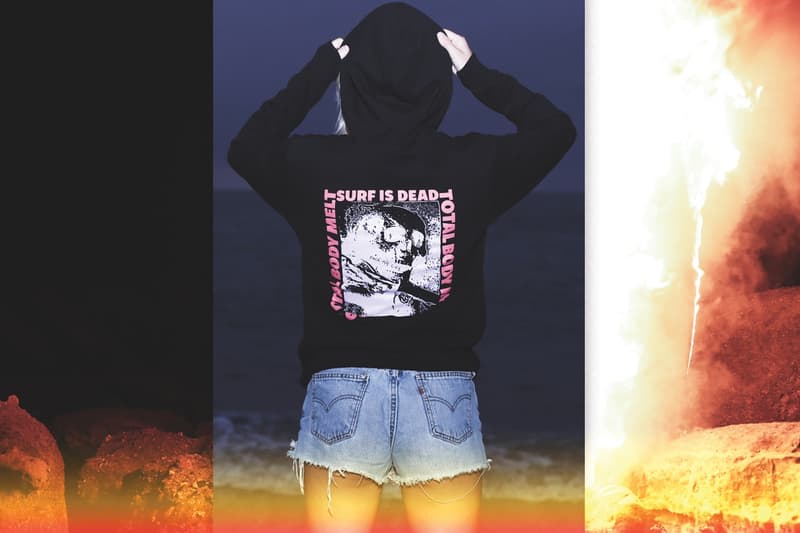 SURF IS DEAD x Bow3ry によるコラボカプセルコレクション “Beach is Closed”