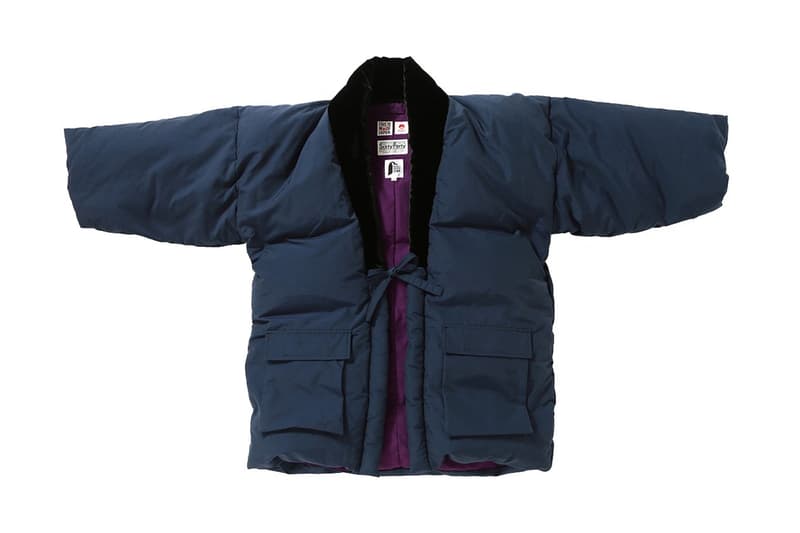 THIS IS MADE IN JAPAN × BEAMS JAPAN 別注どてらダウン アウトドア用の機能素材で日本固有の伝統的な室内用防寒着をアップグレード