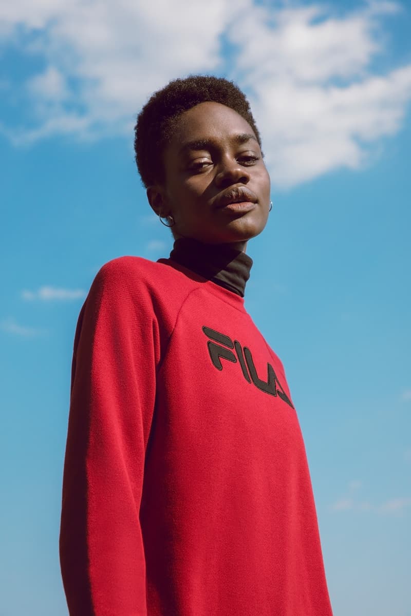 FILA がブランドの歴史を重んじる2017年秋冬シーズンのルックブックを公開 伝統的なトリコロールのスポーツウェアを再定義 トラックスーツ　ジャージ パーカ Tシャツ アウター