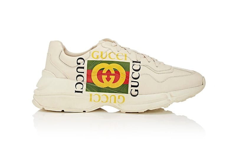 Gucci より定番グラフィックが大胆に配された新作スニーカー Apollo が登場