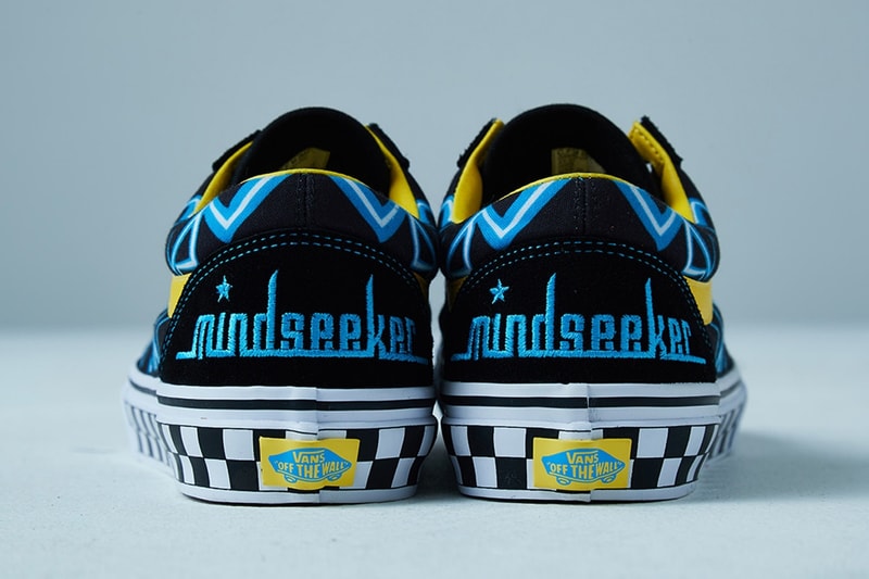 LA発 新鋭ブランド mindseeker   Vans  タッグ コラボ Old Skool  登場 スニーカー フットウェア