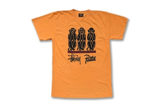 STÜSSY がアムステルダムの新旗艦店オープンを記念して Patta とのコラボTシャツを製作