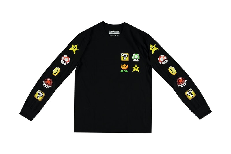 Forever 21  Super Nintendo 　テーマカプセルコレクション　Tシャツ　ボディスーツ　アノラックパーカー　フーディ　『スーパーマリオワールド』　『スーパーメトロイド』　『スーパーマリオカート』　『ゼルダの伝説』