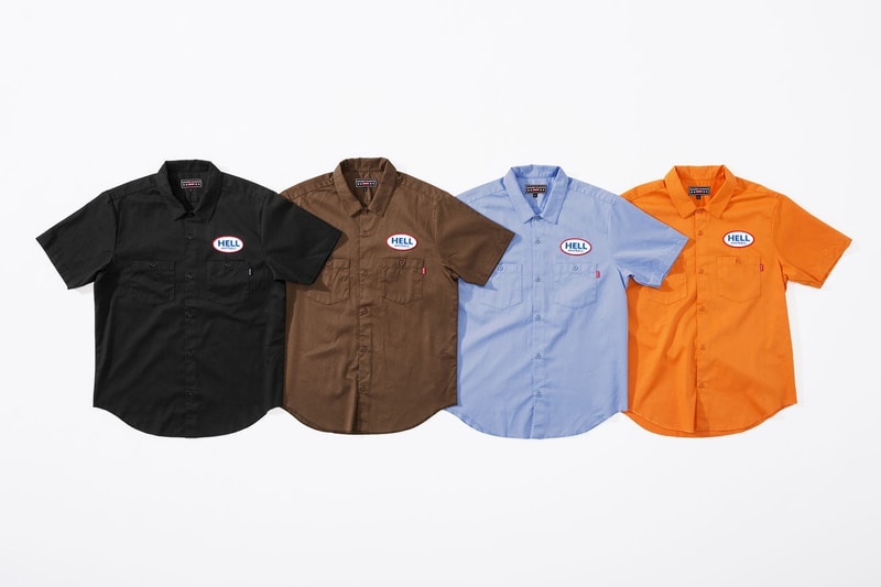 Supreme x HYSTERIC GLAMOUR コラボコレクション アイテム一覧 互いにカルチャーへと深く精通する両者の世界観を色濃く反映したアパレル＆アクセサリーをまとめてチェック コート フーディ Tシャツ ワークシャツ キャップ ビーニー ニット帽 クッション 布団  ベルト