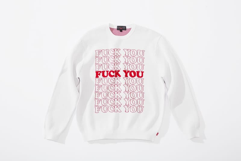 Supreme x HYSTERIC GLAMOUR コラボコレクション アイテム一覧 互いにカルチャーへと深く精通する両者の世界観を色濃く反映したアパレル&アクセサリーをまとめてチェック コート フーディ Tシャツ ワークシャツ キャップ ビーニー ニット帽 クッション 布団 ベルト