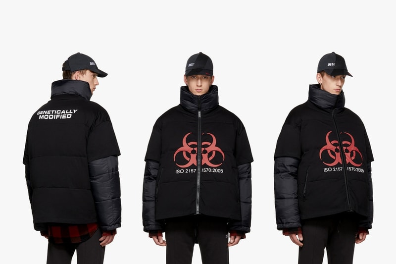 Vetements 2017年秋冬コレクション 2nd デリバリー リリース コート フーディ ジャケット デニム キャップ アクセサリー レインコート ウィンター