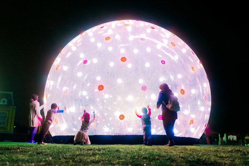オーストラリアのマルチメディアスタジオ ENESS が魅惑の Sonic Light Bubble を六本木アートナイトにて展示 interactive installations art design roppongi art night