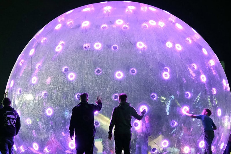オーストラリアのマルチメディアスタジオ ENESS が魅惑の Sonic Light Bubble を六本木アートナイトにて展示 interactive installations art design roppongi art night