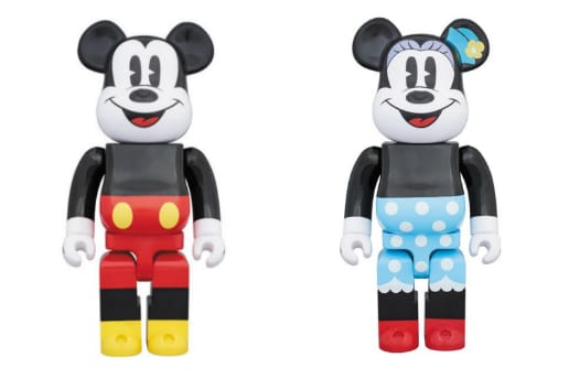 MEDICOM TOY よりミッキーマウスとミニーマウスの BE@RBRICK が登場