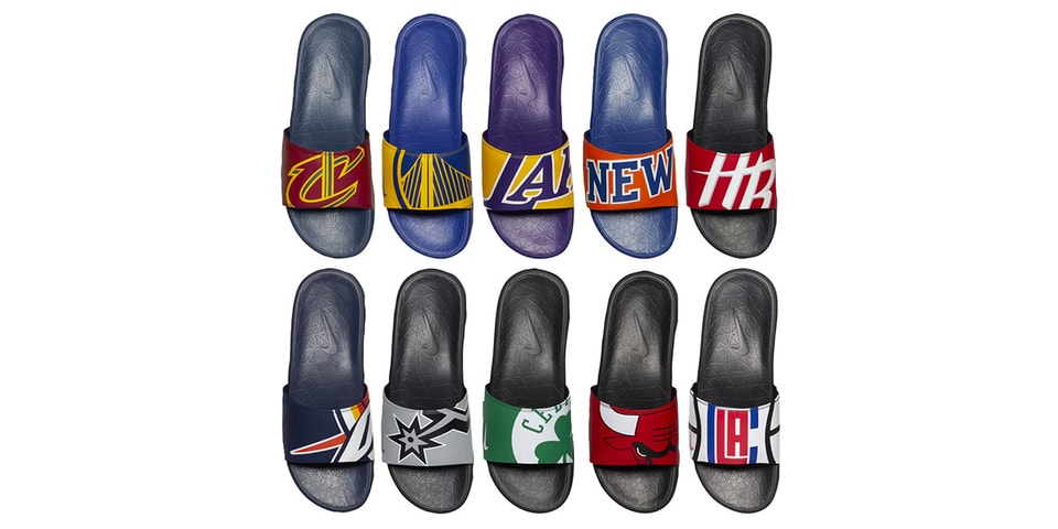 Nike X Nba のパートナーシップから各チーム仕様のスライドが登場 Hypebeast Jp Nike X Nba のパートナーシップから各チーム仕様のスライドが登場 Hypebeast Jp