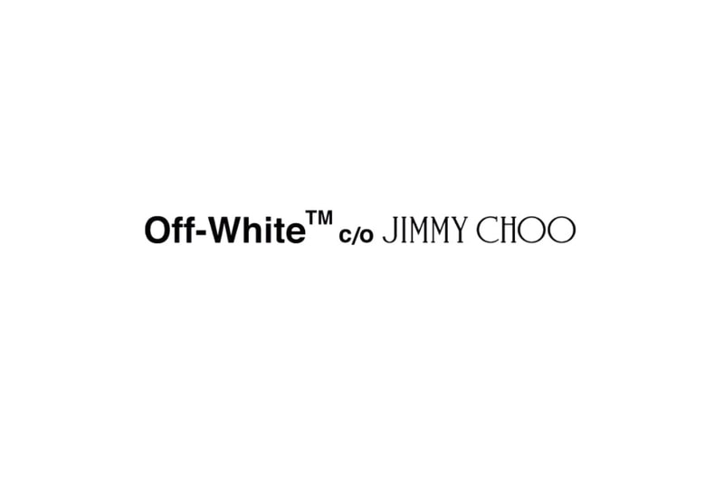 Jimmy Choo 　 OFF-WHITE™ 　コラボレーション　発表 パリファッションウィーク ヴァージル・アブロー