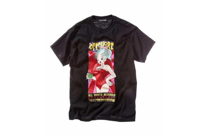 offshore がドラゴンボール x ZATUON の限定コラボコレクションをリリース ブルマをフィーチャーし、PUFF PUFF Tシャツなど全3型のエロティックなTシャツを展開