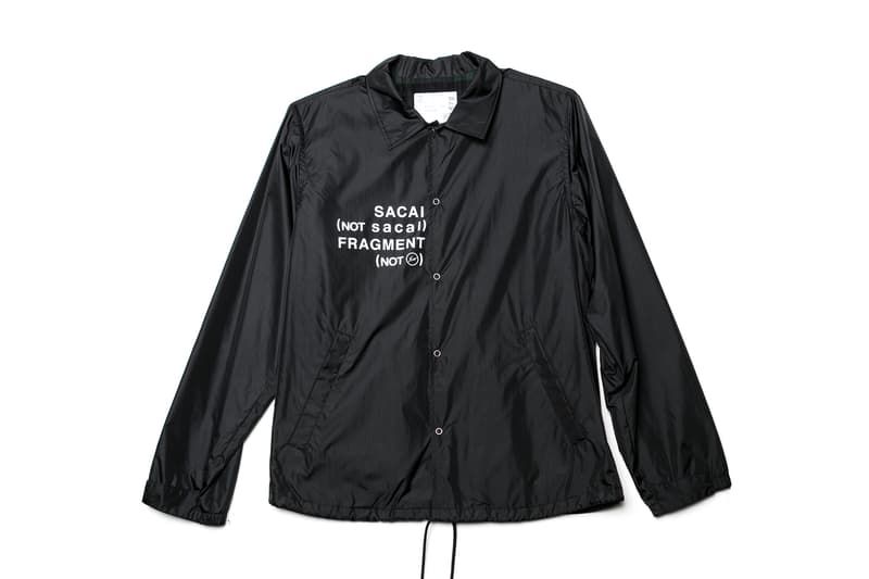 パリのコレットにて展開中の sacai x fragment design の限定コラボピース一覧 colette サカイ　フラグメント