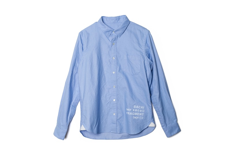 パリのコレットにて展開中の sacai x fragment design の限定コラボピース一覧 colette サカイ　フラグメント