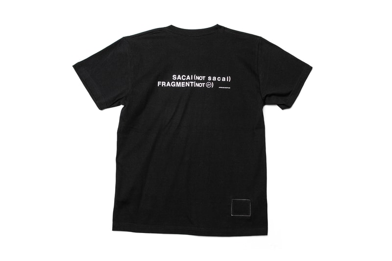 パリのコレットにて展開中の sacai x fragment design の限定コラボピース一覧 colette サカイ　フラグメント