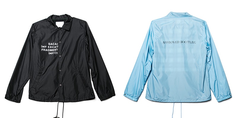 パリのコレットにて展開中のsacai x fragment designの限定コラボ 