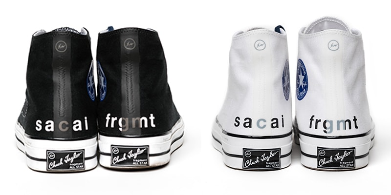 サカイxフラグメントxコンバースのトリプルネーム Chuck Taylor 正式 