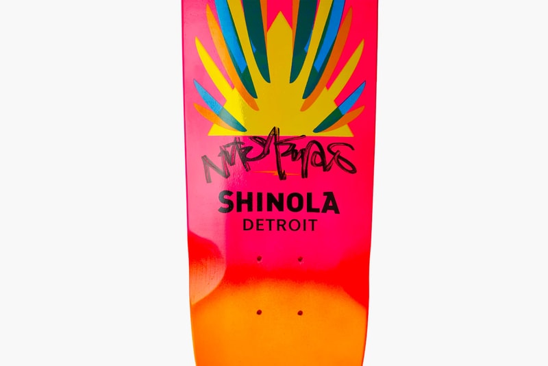 デトロイト発　 Shinola 　レジェンドスケーター　ナタス・カウパス　タッグ　数量限定　コラボ　スケートデッキ　登場　オバマ元大統領　愛用　デザインブランド　レジェンドスケーター　コラボレーション　第2弾