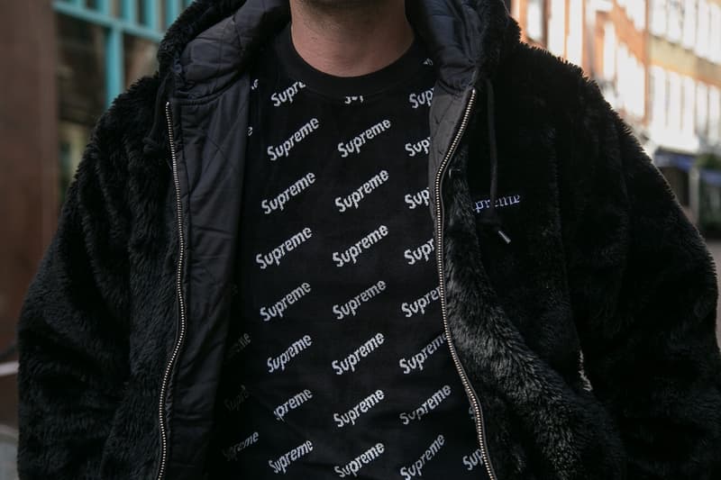 コラボバリカン　登場　 Supreme 2017年秋冬 ロンドン　ローンチ　第6弾　様子 フーディ ジャケット レポート