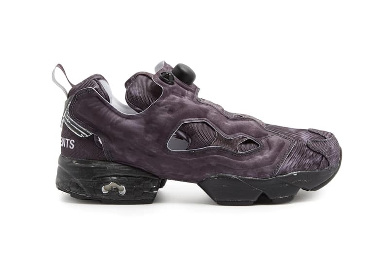 Vetements x Reebok の InstaPump Fury 新デザインが発売中 ヴェトモン x リーボック  blue black