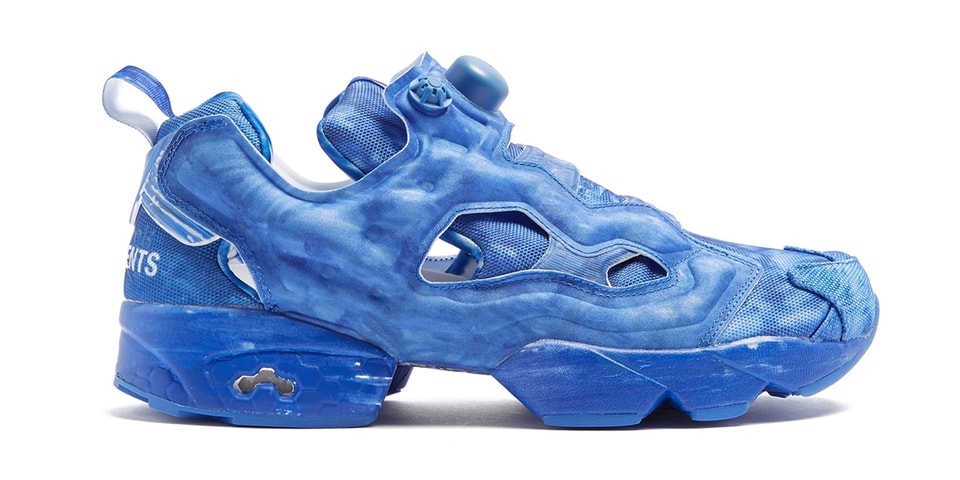 ヴェトモン x リーボック の InstaPump Fury 新デザインが発売中 