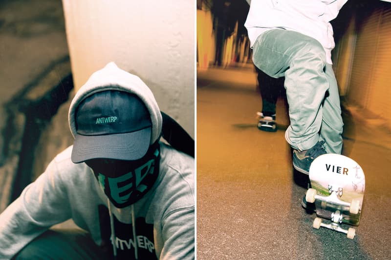 ベルギー発気鋭スケートレーベル VIER ANTWERP 2017年秋冬コレクション 