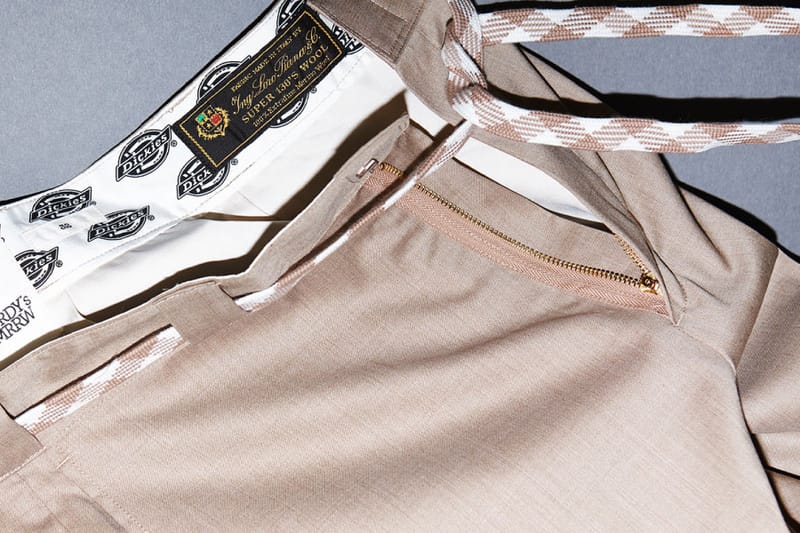 YSTRDY’S TMRRW が高級ウール素材を用いて名作 Dickies 874 を再構築