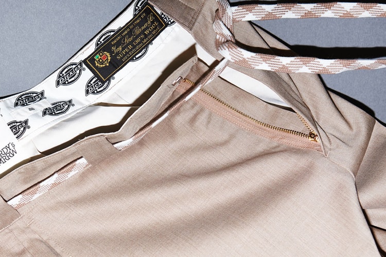 YSTRDY’S TMRRW が高級ウール素材を用いて名作 Dickies 874 を再構築