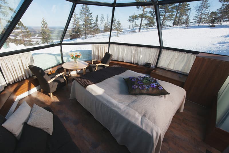 極北の地フィンランド・ラップランドで寝ながらオーロラを堪能できるイグルーに泊まろう finland lapland nothern lights オーロラ