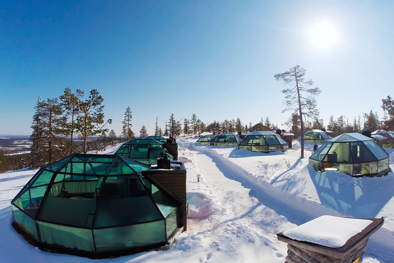 極北の地フィンランド・ラップランドで寝ながらオーロラを堪能できるイグルーに泊まろう finland lapland nothern lights オーロラ