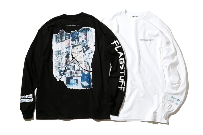 故 Dash Snow をフィーチャーした写真家デイヴ・シューベルトの作品と F-LAGSTUF-F のコラボコレクション