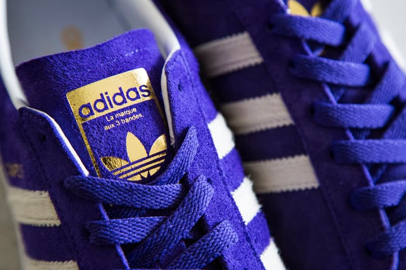 adidas Originals for BEAUTY & YOUTH 上品でリュクス 最新スニーカー 登場 パープル レオパード campus