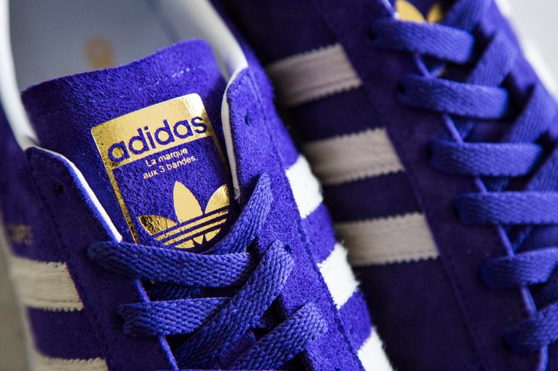 adidas Originals for BEAUTY & YOUTH 上品でリュクス 最新スニーカー 登場 パープル レオパード campus
