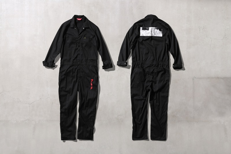 Supreme x 『AKIRA』 2017年秋コレクション アイテム一覧 SNSを騒然とさせた最新コラボレーションの全ラインアップを先行公開  モッズコート ワークジャケット ツナギ フーディ ジップアップパーカ ロングスリーブ Tシャツ サッカーシャツ キャップ スケートボード ディッシュプレート トレイ