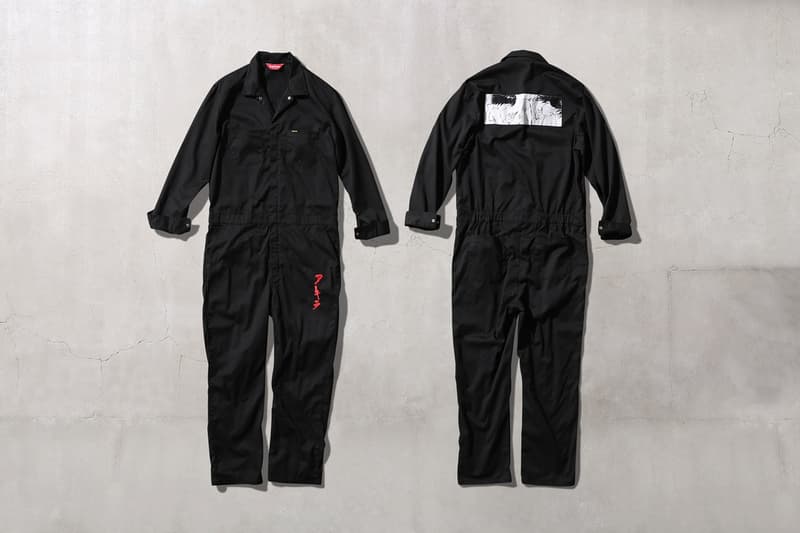 Supreme x 『AKIRA』 2017年秋コレクション アイテム一覧 SNSを騒然とさせた最新コラボレーションの全ラインアップを先行公開 モッズコート ワークジャケット ツナギ フーディ ジップアップパーカ ロングスリーブ Tシャツ サッカーシャツ キャップ スケートボード ディッシュプレート トレイ