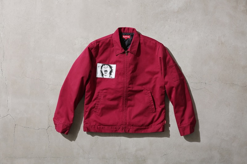 Supreme x 『AKIRA』 2017年秋コレクション アイテム一覧 SNSを騒然とさせた最新コラボレーションの全ラインアップを先行公開  モッズコート ワークジャケット ツナギ フーディ ジップアップパーカ ロングスリーブ Tシャツ サッカーシャツ キャップ スケートボード ディッシュプレート トレイ