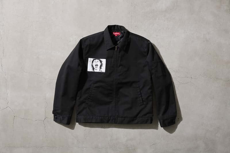 Supreme x 『AKIRA』 2017年秋コレクション アイテム一覧 SNSを騒然とさせた最新コラボレーションの全ラインアップを先行公開 モッズコート ワークジャケット ツナギ フーディ ジップアップパーカ ロングスリーブ Tシャツ サッカーシャツ キャップ スケートボード ディッシュプレート トレイ