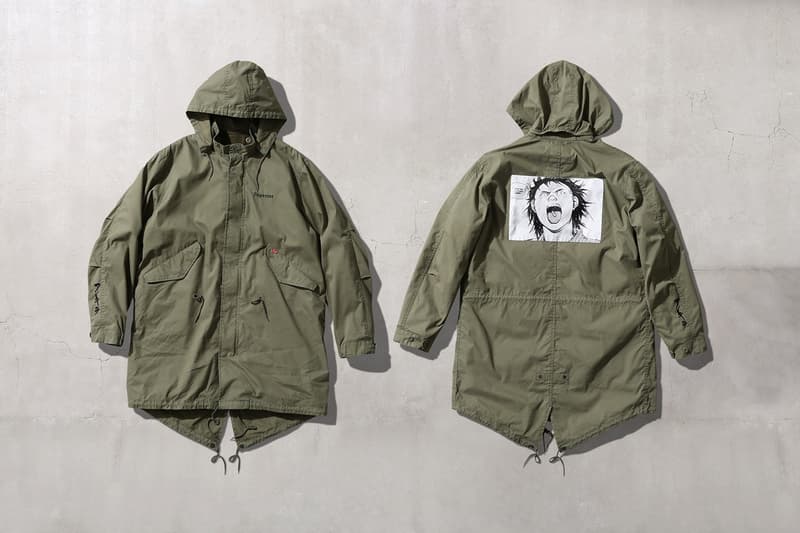 Supreme x 『AKIRA』 2017年秋コレクション アイテム一覧 SNSを騒然とさせた最新コラボレーションの全ラインアップを先行公開 モッズコート ワークジャケット ツナギ フーディ ジップアップパーカ ロングスリーブ Tシャツ サッカーシャツ キャップ スケートボード ディッシュプレート トレイ